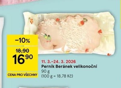 Perník Beránek velikonoční - Tesco aktualniletaky.eu