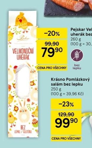 Pejskar Velikonoční uherák bez lepku - Tesco aktualniletaky.eu