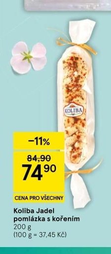 Koliba Jadel pomlázka s kořením - Tesco aktualniletaky.eu