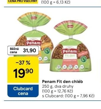 Penam Fit den chléb 250 g - Tesco aktualniletaky.eu