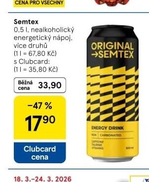 Semtex 0,5 l - Tesco aktualniletaky.eu
