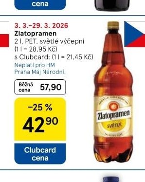 Zlatopramen 2 l - Tesco aktualniletaky.eu