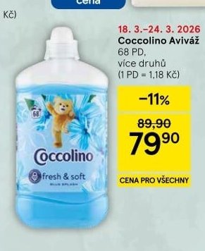 Coccolino Aviváž - Tesco aktualniletaky.eu