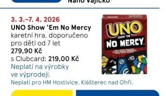 UNO Show 'Em No Mercy karetni hra - Tesco aktualniletaky.eu
