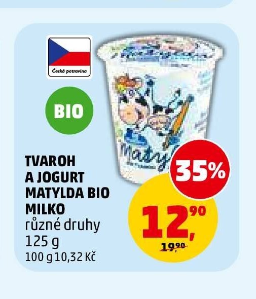 TVAROH A JOGURT MATYLDA BIO MILKO - Penny Market aktualniletaky.eu