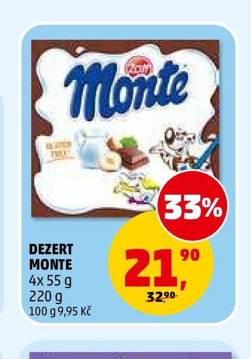 DEZERT MONTE - Penny Market aktualniletaky.eu