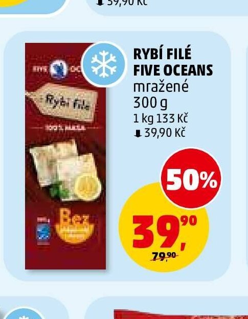 Rybi filé Five Oceans mražené - Penny Market aktualniletaky.eu