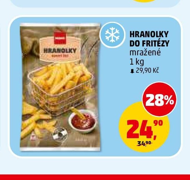 Hranolky do fritézy mražené - Penny Market aktualniletaky.eu