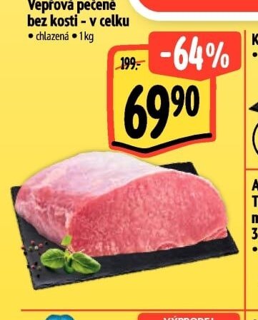 Vepřová pečeně bez kosti - Albert aktualniletaky.eu
