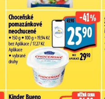 Choceňské pomazánkové neochucené - Albert aktualniletaky.eu