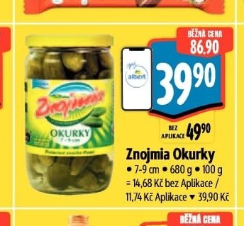 Znojmia Okurky - Albert aktualniletaky.eu