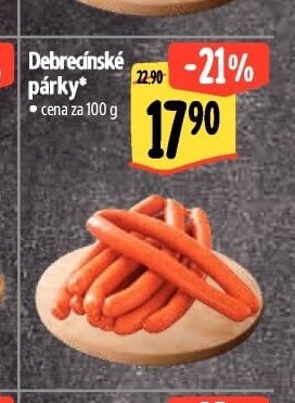 Debrecínské párky - Albert aktualniletaky.eu