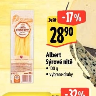 Albert Sýrové nitě - Albert aktualniletaky.eu