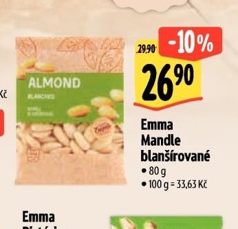 Emma Mandle blanšírované - Albert aktualniletaky.eu