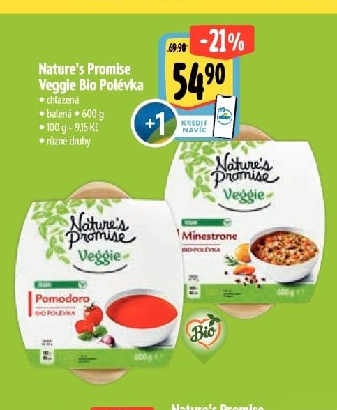 Nature's Promise Veggie Bio Polévka - Albert aktualniletaky.eu