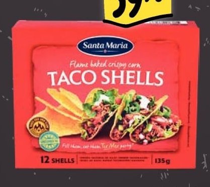 Santa Maria Taco Shells - Albert aktualniletaky.eu