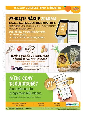 aktuální leták Globus 1.4.2026-7.4.2026