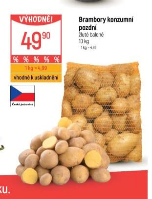 Brambory konzumní pozdní - Globus aktualniletaky.eu