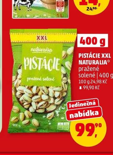 Pistácie XXL Naturalia - Penny Market aktualniletaky.eu