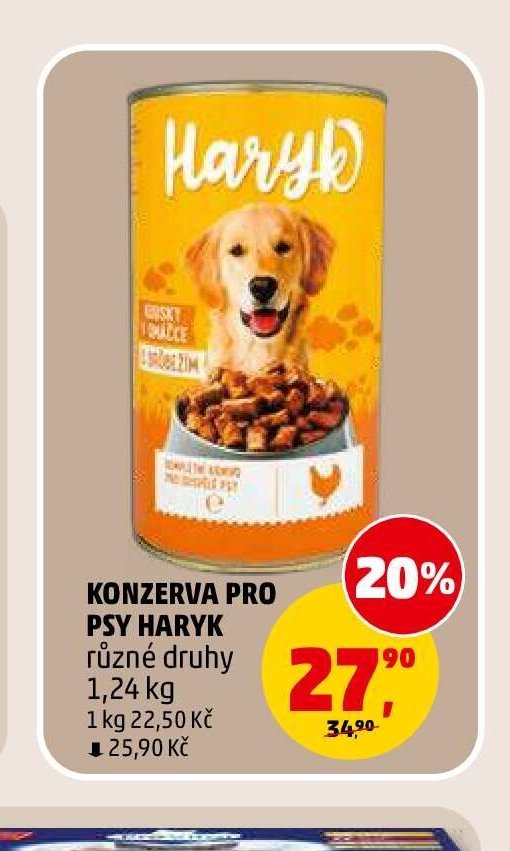 KONZERVA PRO PSY HARYK - Penny Market aktualniletaky.eu