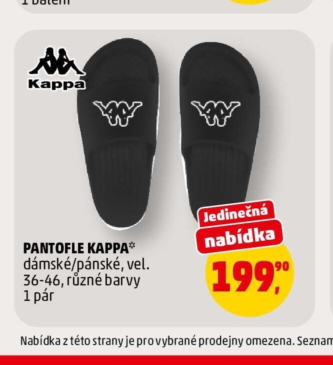 PANTOFLE KAPPA - Penny Market aktualniletaky.eu