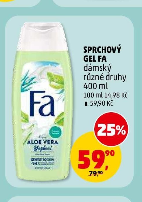 Sprchový gel Fa - Penny Market aktualniletaky.eu