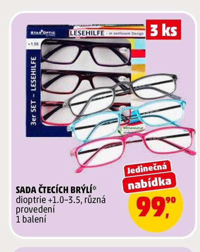 SADA ČTECÍCH BRÝLÍ - Penny Market aktualniletaky.eu