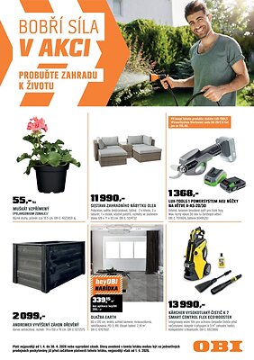 Leták OBI OBI leták platný od 2026-04-01 do 2026-04-30