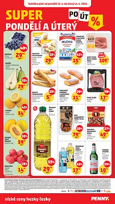 aktuální leták Penny Market 8.4.2026-14.4.2026
