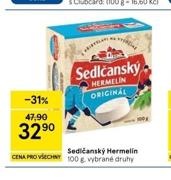 Sedlčanský Hermelín - Tesco aktualniletaky.eu