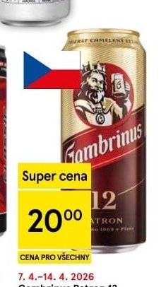 Gambrinus Patron 12 - Tesco aktualniletaky.eu