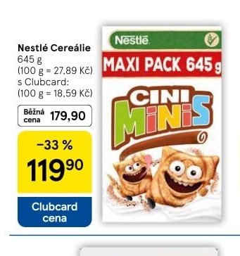 Nestlé Cini Minis - Tesco aktualniletaky.eu
