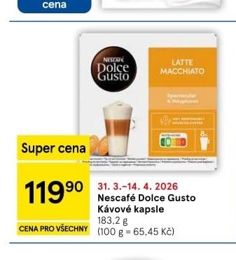 Nescafé Dolce Gusto - Tesco aktualniletaky.eu