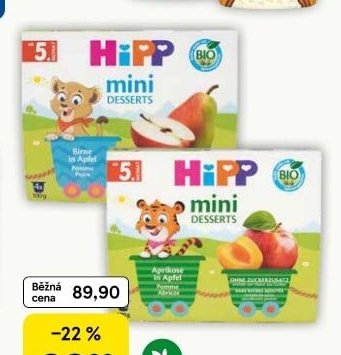 HiPP mini Ovocný příkrm - Tesco aktualniletaky.eu