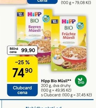 Hipp Bio Müsli - Tesco aktualniletaky.eu