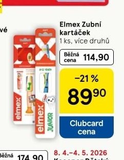 Elmex Zubní kartáček - Tesco aktualniletaky.eu