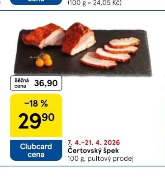 Čertovský špek - Tesco aktualniletaky.eu
