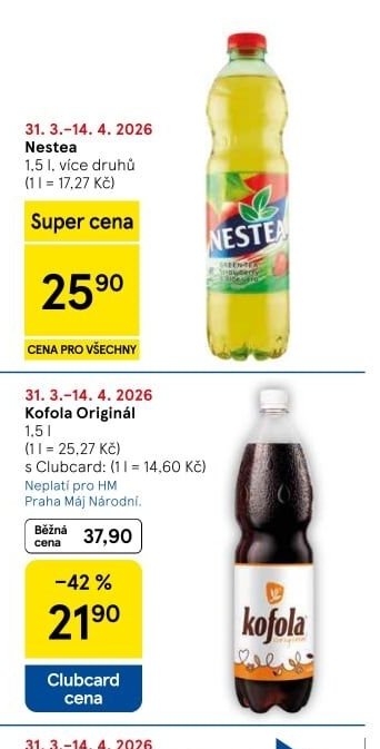 Nestea - Tesco aktualniletaky.eu