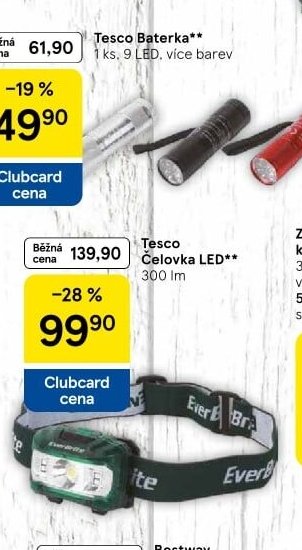 Tesco Čelovka LED - Tesco aktualniletaky.eu