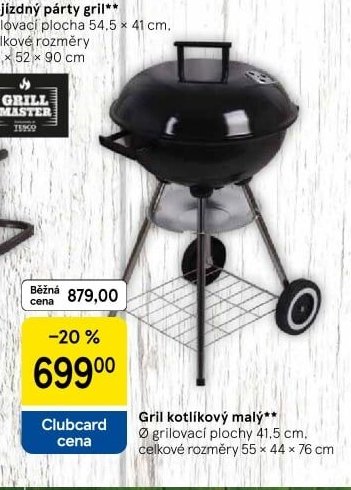Gril kotlíkový malý - Tesco aktualniletaky.eu