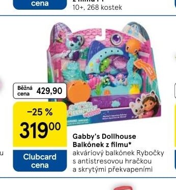 Gabby's Dollhouse Balkónek Rybočky - Tesco aktualniletaky.eu