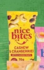 Nice Bites Cashew & Cranberries - BILLA aktualniletaky.eu