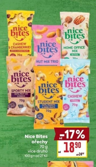 Nice Bites ořechy - BILLA aktualniletaky.eu