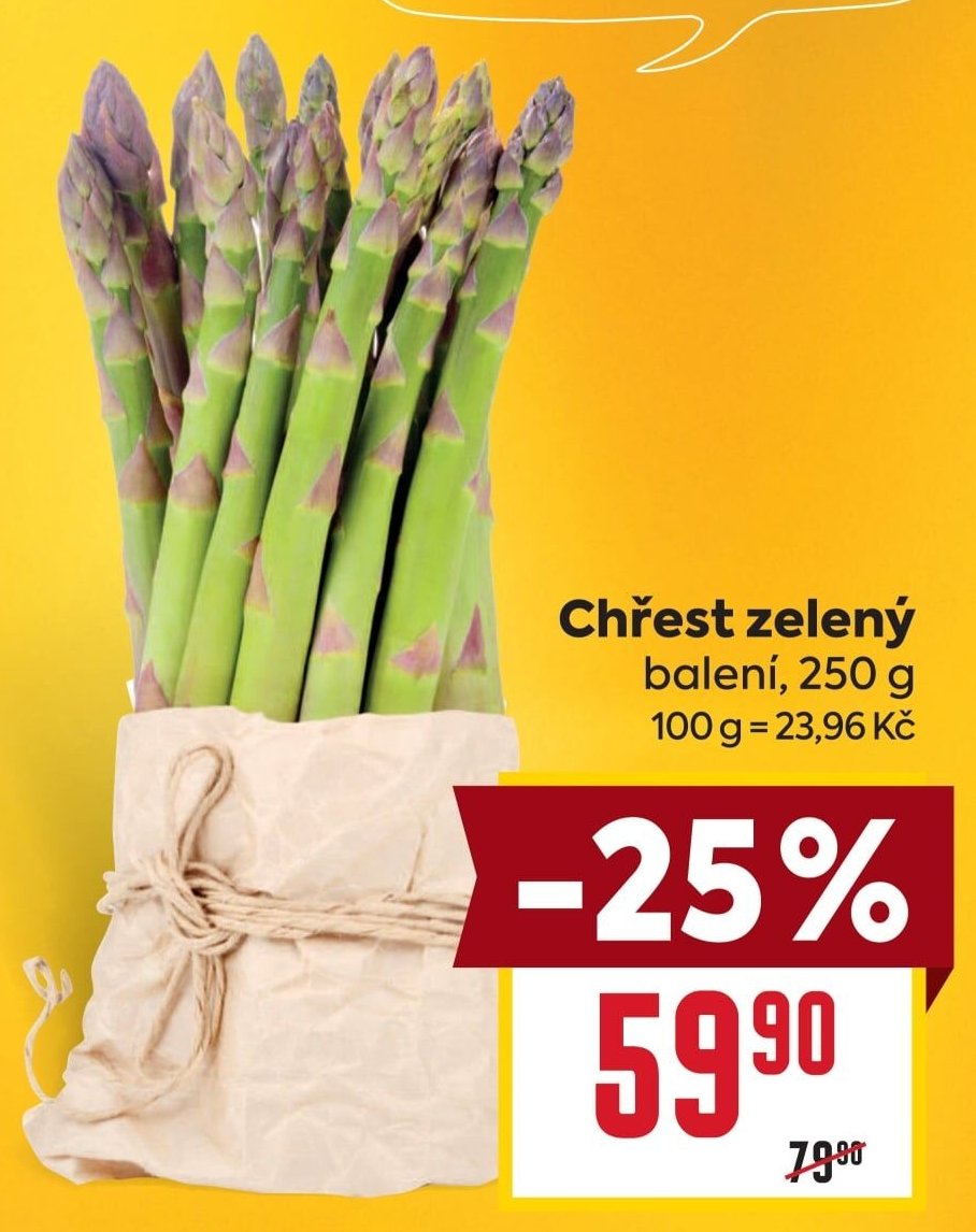 Chřest zelený - BILLA aktualniletaky.eu