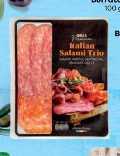 BILLA Premium Italian Salami Trio - BILLA aktualniletaky.eu