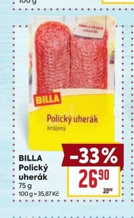 BILLA Polický uherák - BILLA aktualniletaky.eu