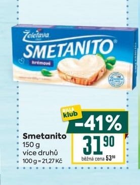 Smetanito - BILLA aktualniletaky.eu