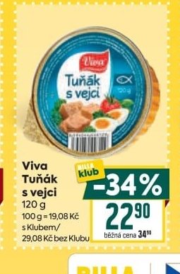 Viva Tuňák s vejci - BILLA aktualniletaky.eu