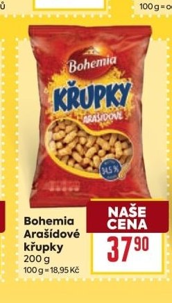 Bohemia Arašídové křupky - BILLA aktualniletaky.eu