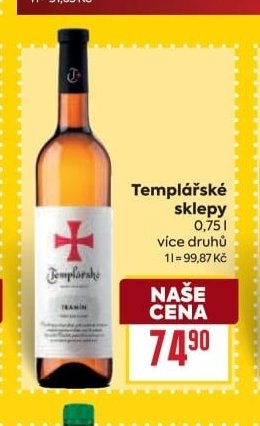 Templářské sklepy - BILLA aktualniletaky.eu